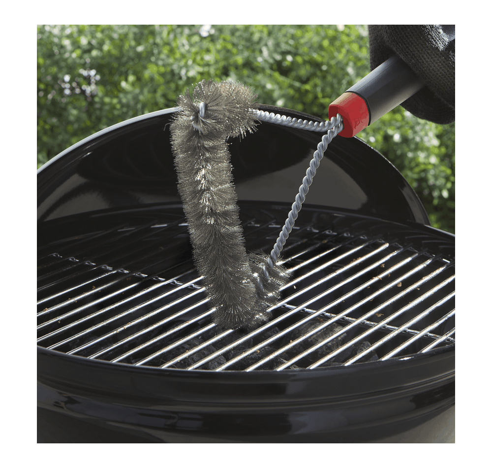 Weber Barbecue Brush 30cm Three sided