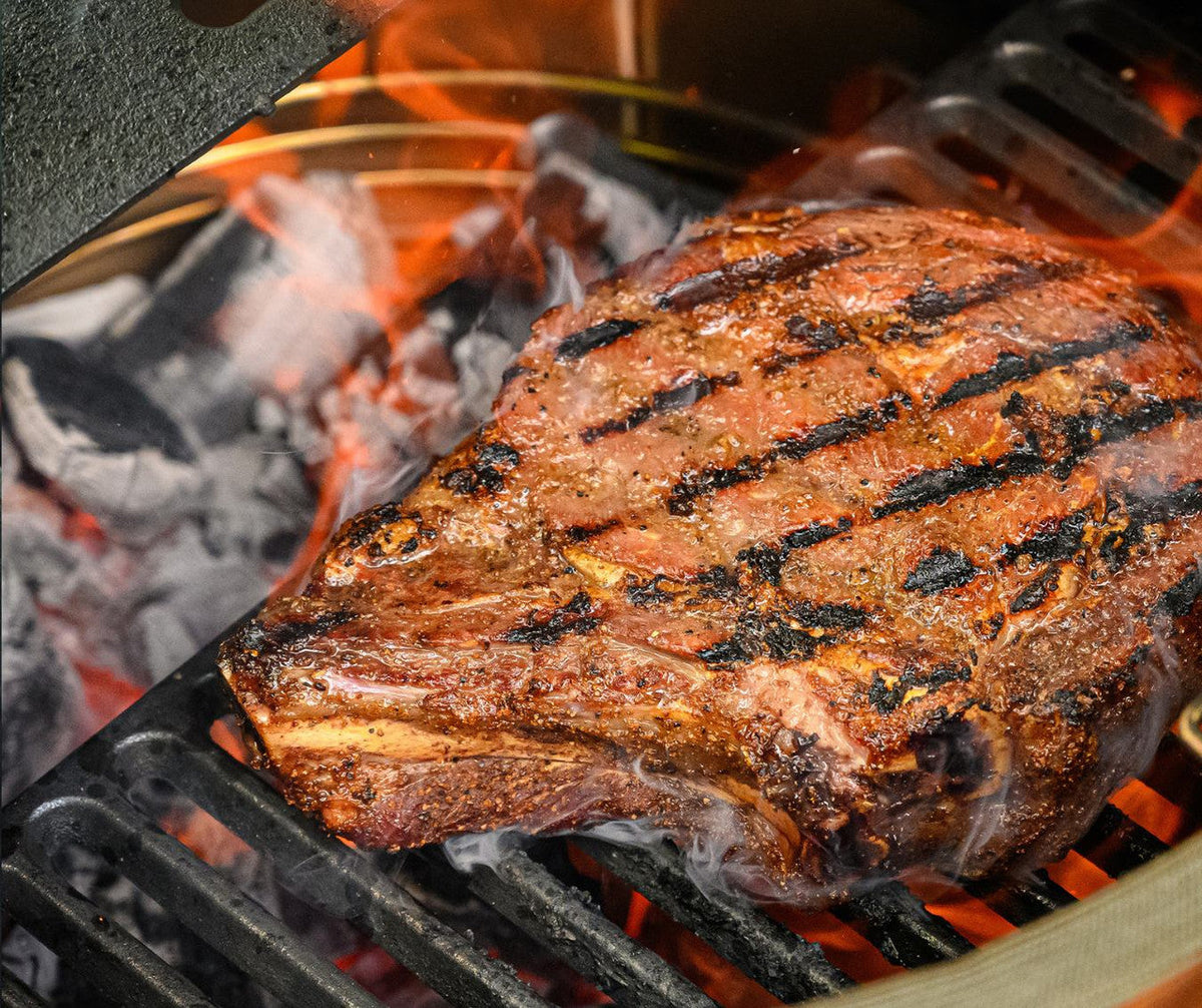 Kamado Joe Half Moon Cast Iron Grill Grate for 24 in. Big Joe