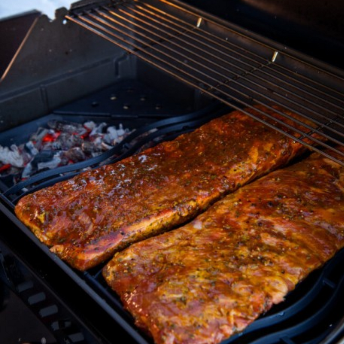 Napoleon Cast Iron Charcoal and Smoker Tray