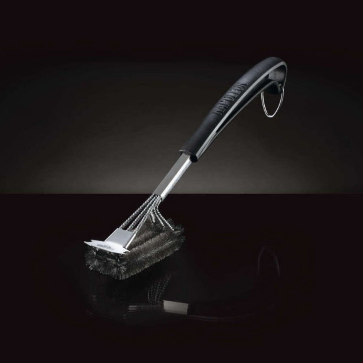 Napoleon Grills Triple-Row Grill Brush with Stainless Steel Bristles