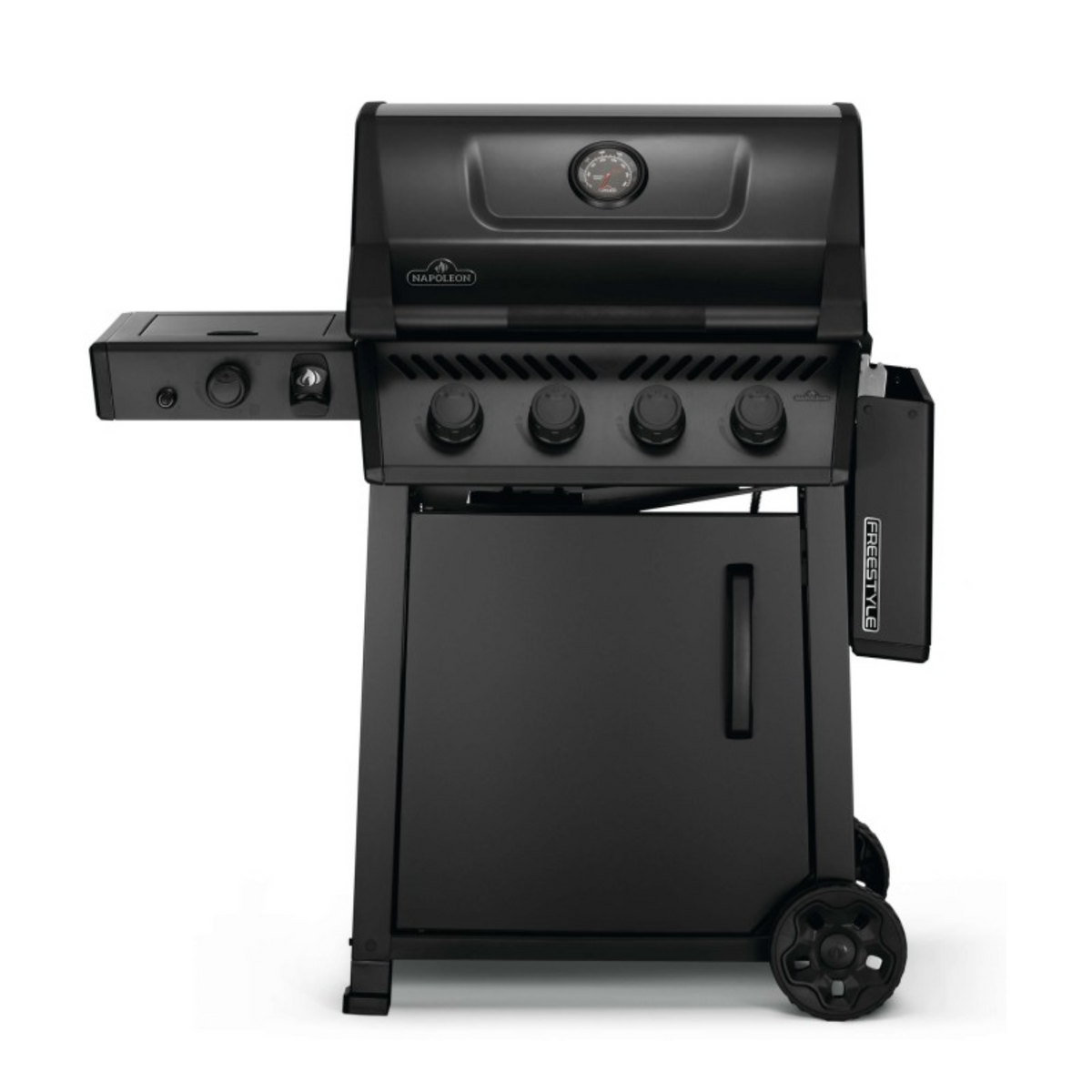 Napoleon Grills Phantom FREESTYLE 425 Gas BBQ with Infrared Side Burner - 5 Burners in Black