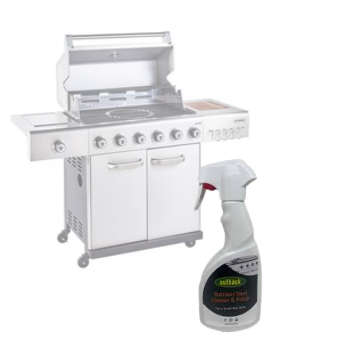 Outback BBQ Stainless Steel Cleaner 500ml